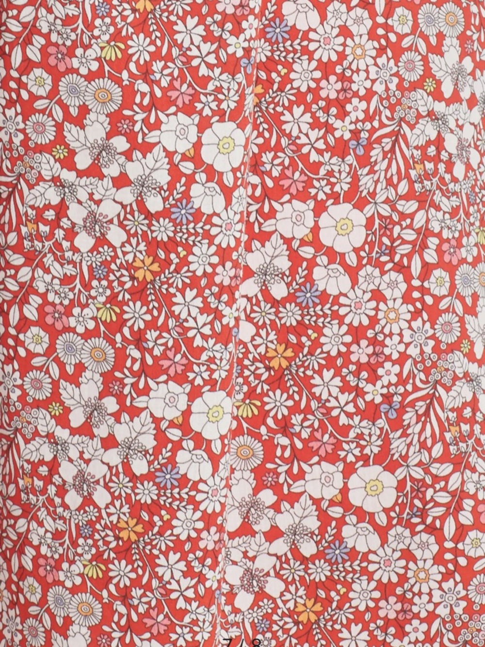 Strapless J. Crew Red Floral Sundress - Picture 4 of 8